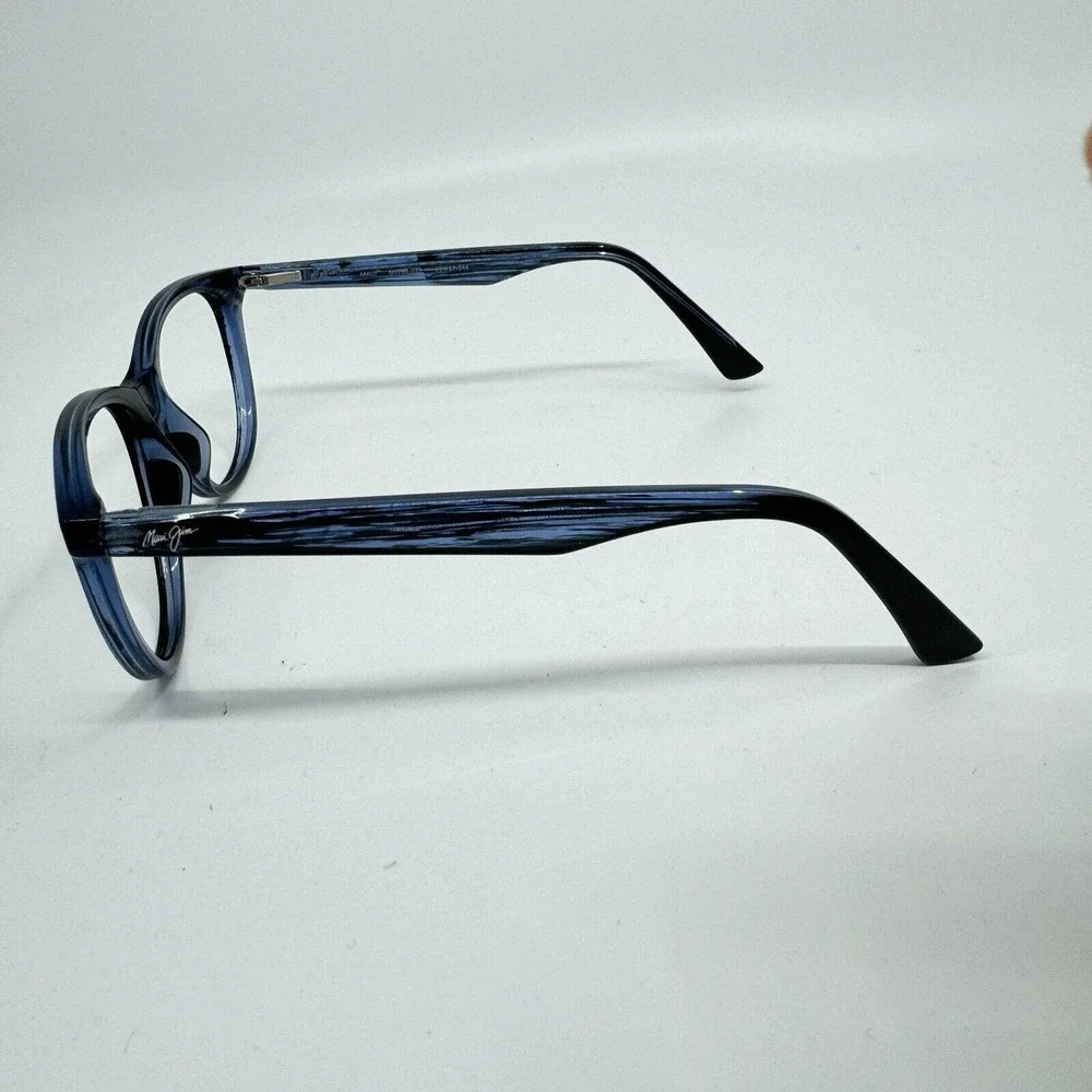Maui Jim Cathedrals MJ782-03S Sunglasses Blue Black Stripe FRAME ONLY‎ H10427